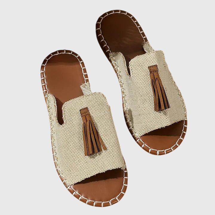 Comfortable Orthopedic Sandals for Women with Ethnic Print Style