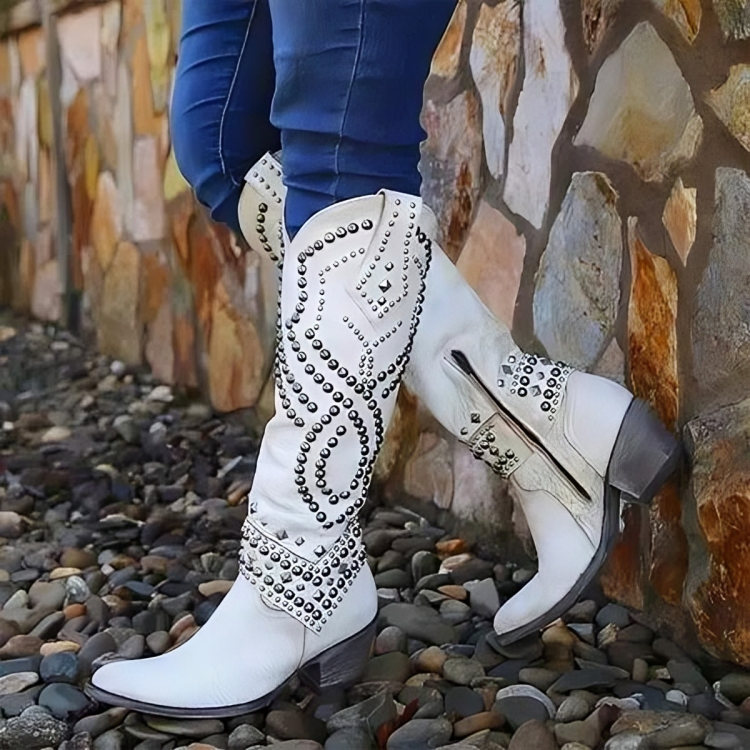 Stylish Boots for Women with Studded Detail Style