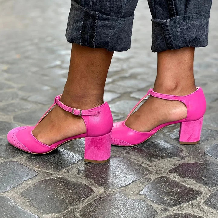 Stylish Mary Jane Shoes for Women with T-Strap Style
