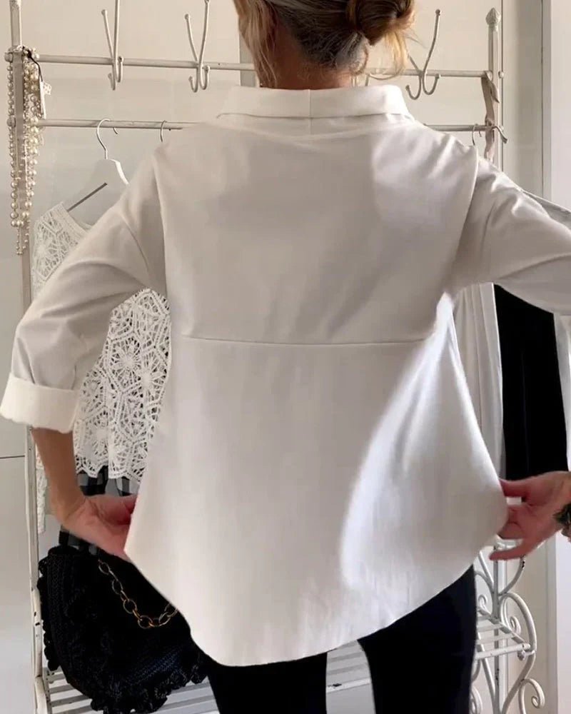 Elegant Boat Neck Blouses for Women with Elbow Sleeve Style