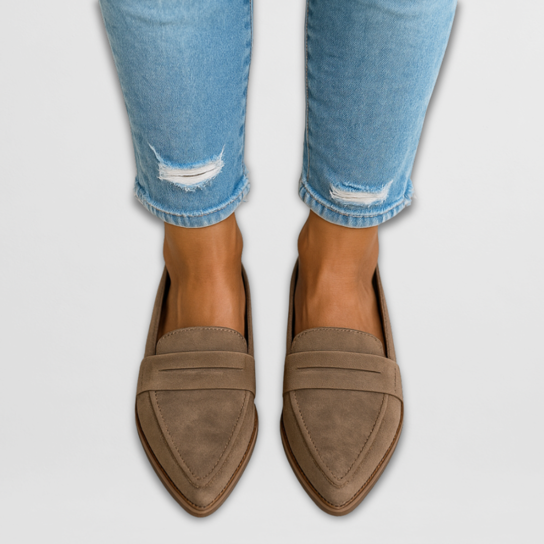 Stylish Loafers for Women with Pointed Toe Style