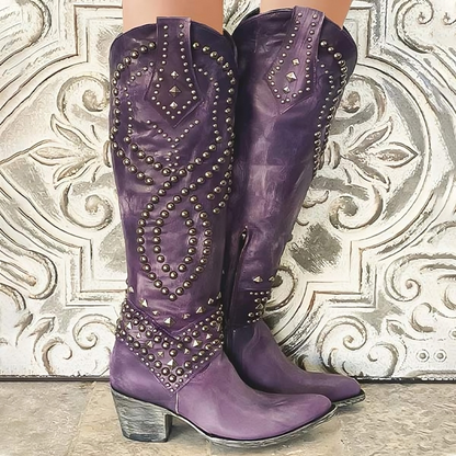 Stylish Boots for Women with Studded Detail Style