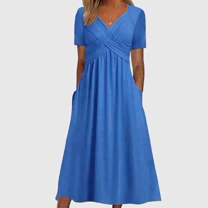 Comfortable Maxi Dress for Women with V Neck Style