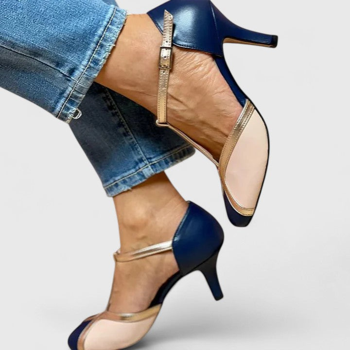 Elegant Wedding Shoes for Women with T-Strap Style