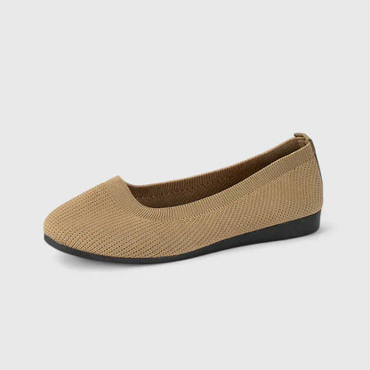 Comfortable Flats for Women with Woven Upper Style