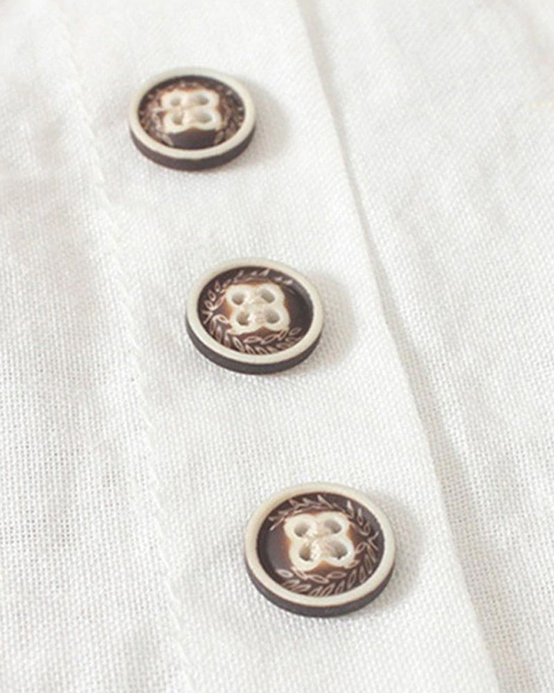 Effortless Button Detail Blouses for Women