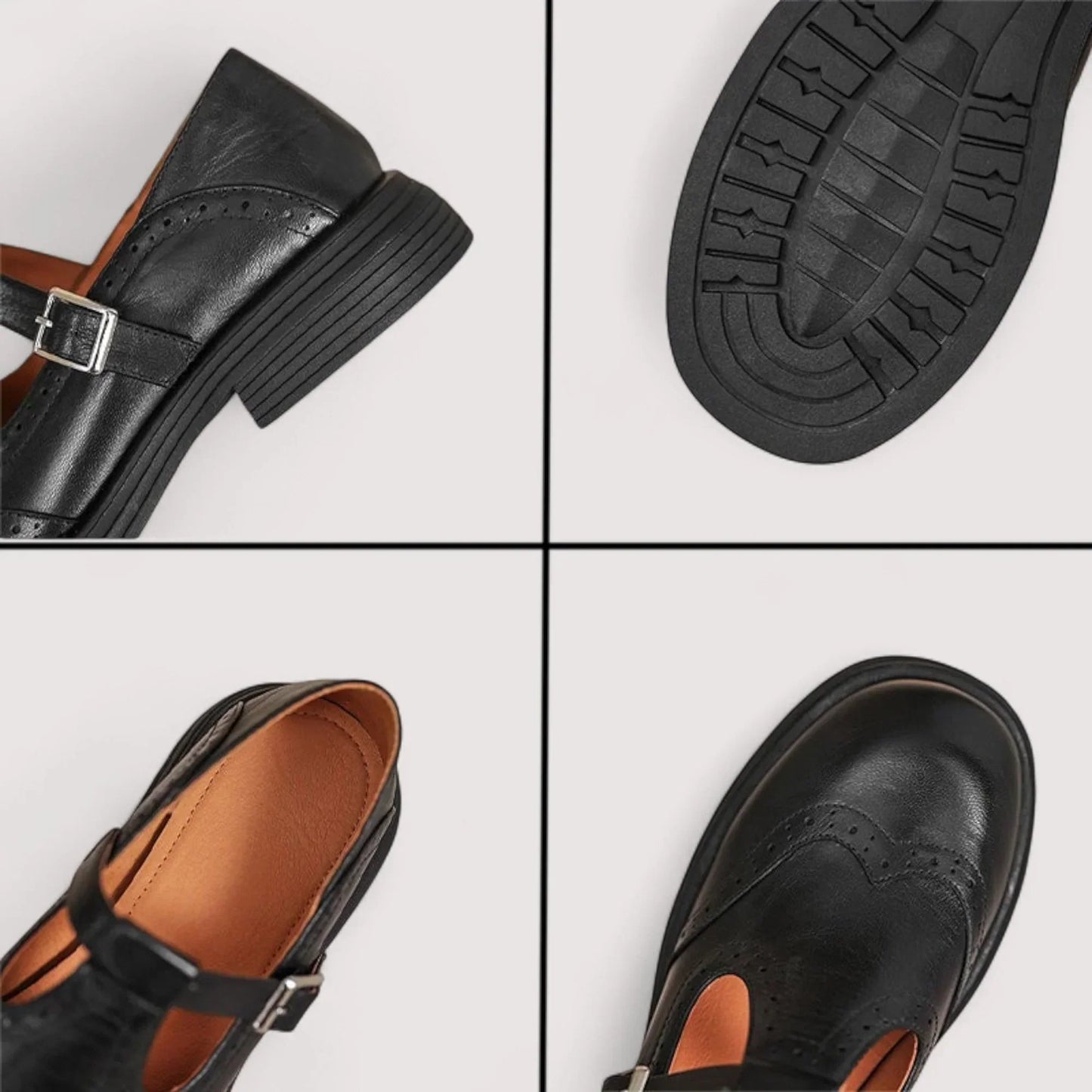 Stylish Mary Jane Shoes for Women with Buckle Strap Style