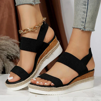 Comfortable Orthopedic Sandals for Women with Platform Sole Style