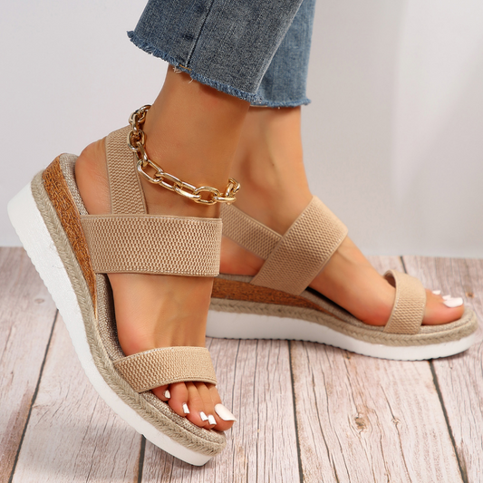 Comfortable Orthopedic Sandals for Women with Platform Sole Style