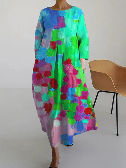 Elegant Maxi Dress for Women with Colorful Style
