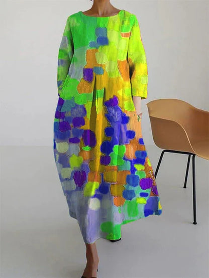 Elegant Maxi Dress for Women with Colorful Style