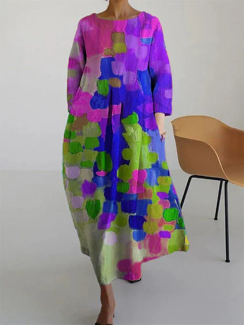 Elegant Maxi Dress for Women with Colorful Style