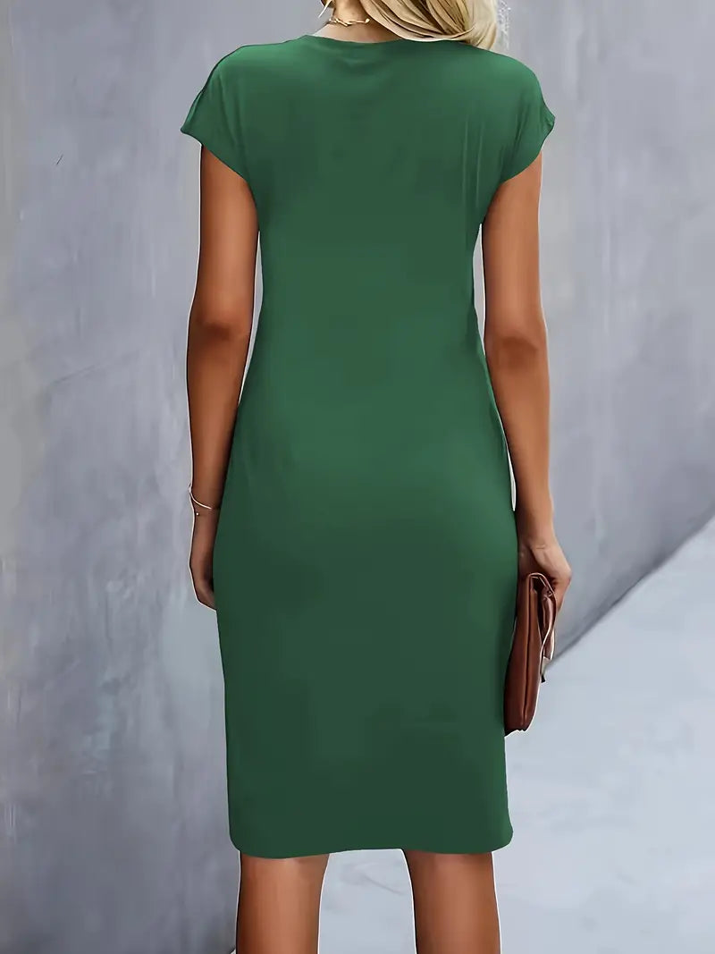 Elegant Black Semi Formal Dress for Women