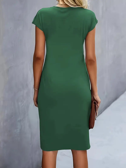 Elegant Black Semi Formal Dress for Women