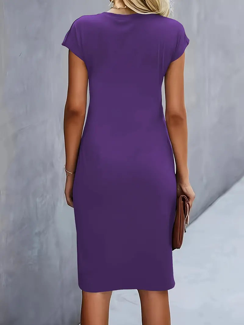 Elegant Black Semi Formal Dress for Women