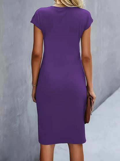 Elegant Black Semi Formal Dress for Women