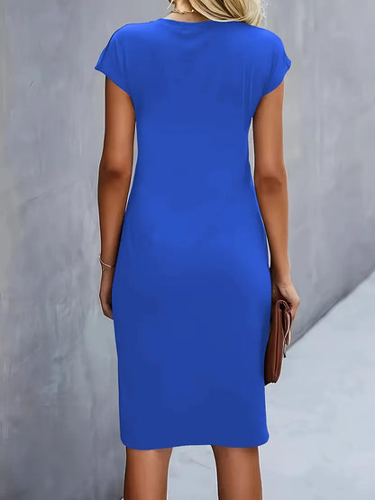 Elegant Black Semi Formal Dress for Women