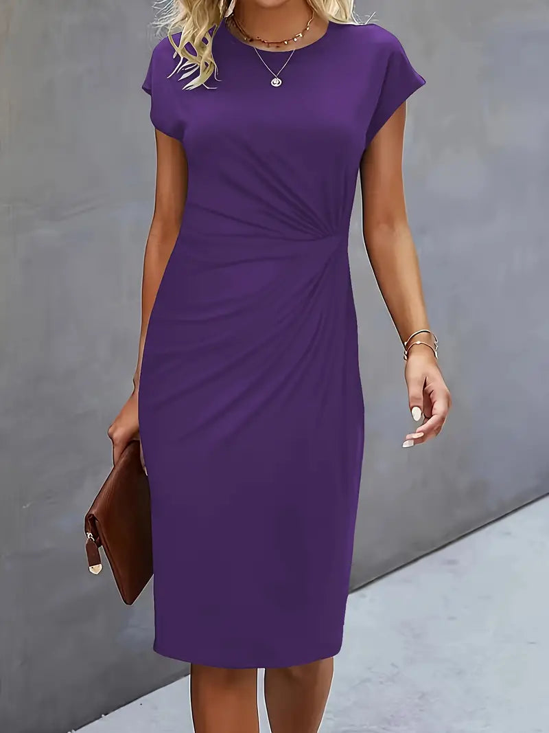 Elegant Black Semi Formal Dress for Women