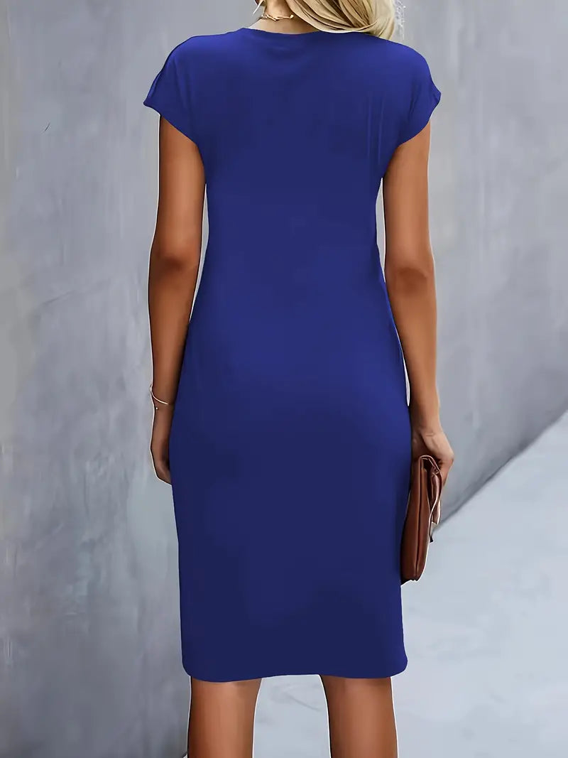 Elegant Black Semi Formal Dress for Women