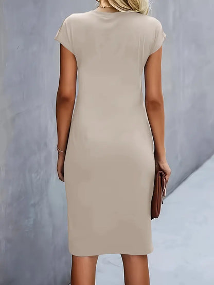 Elegant Black Semi Formal Dress for Women