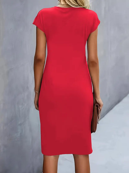 Elegant Black Semi Formal Dress for Women