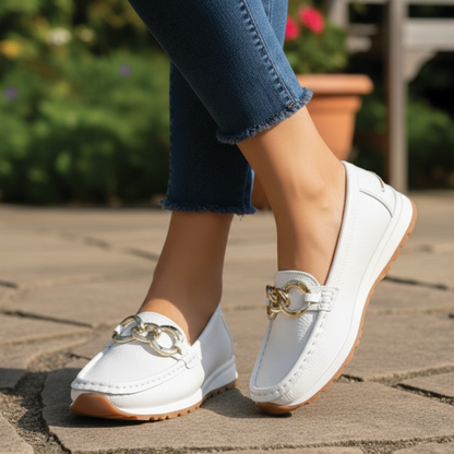 Stylish Buckle Loafers for Women