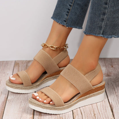 Comfortable Orthopedic Sandals for Women with Platform Sole Style