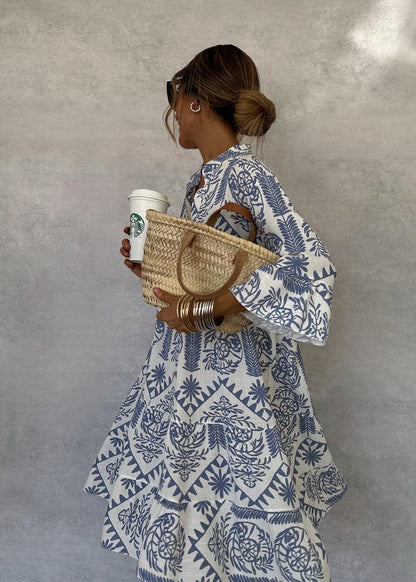 Elegant Floral Maxi Dress for Women