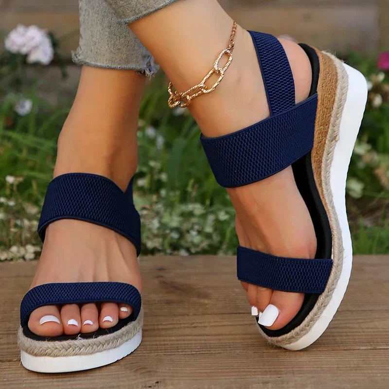 Comfortable Orthopedic Sandals for Women with Platform Sole Style