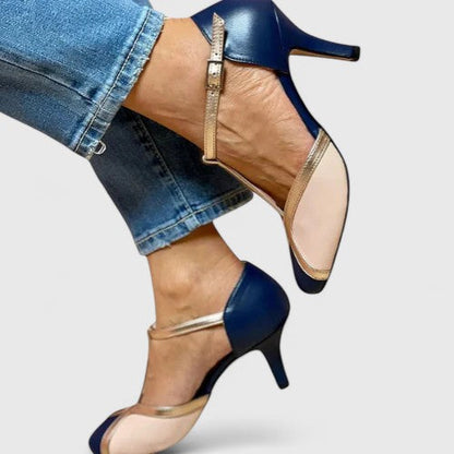 Elegant Wedding Shoes for Women with T-Strap Style