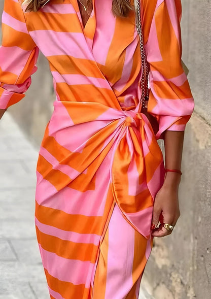 Stylish Purple Shirt Dress for Women