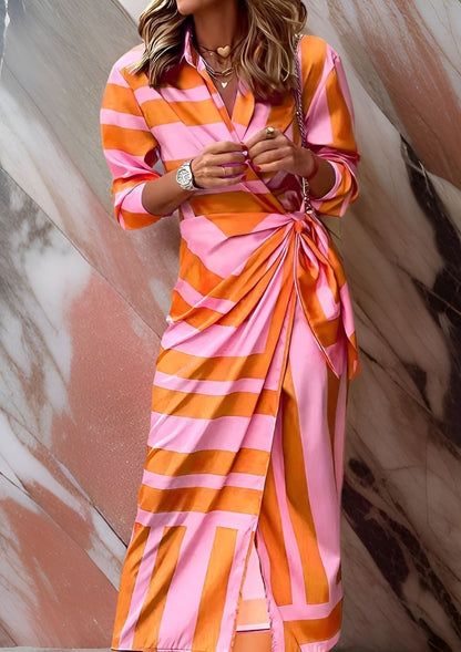 Stylish Purple Shirt Dress for Women