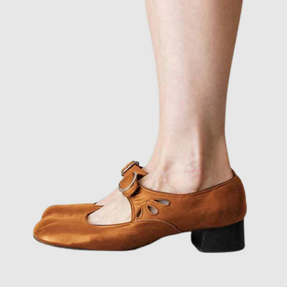 Comfortable Mary Jane Shoes for Women with Buckle Strap Style