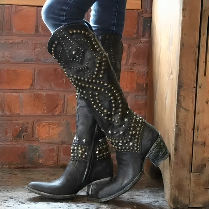 Stylish Boots for Women with Studded Detail Style
