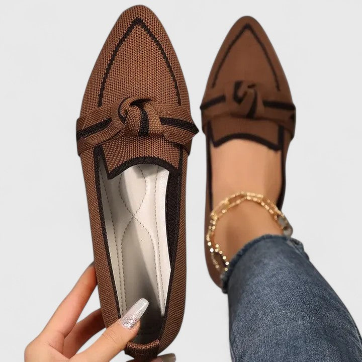 Stylish Loafers for Women with Bow Detail Style