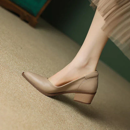 Elegant Wedding Shoes for Women with Block Heel Style