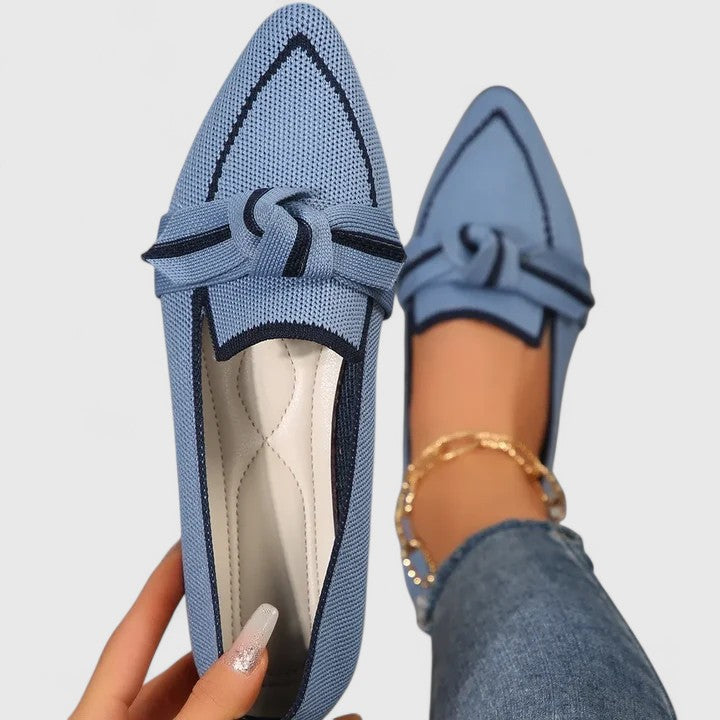Stylish Loafers for Women with Bow Detail Style