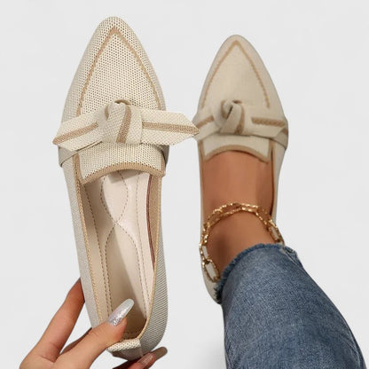 Stylish Loafers for Women with Bow Detail Style