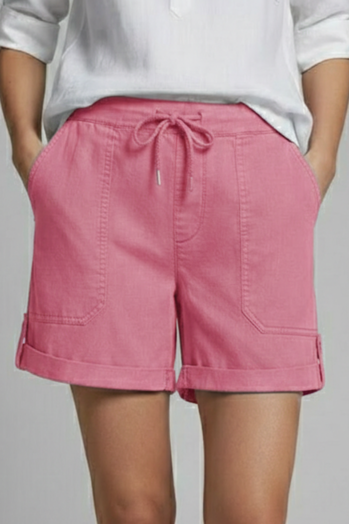 Effortless Shorts for Women with Drawstring Waist Style