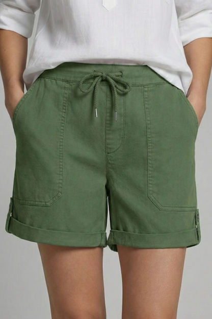 Effortless Shorts for Women with Drawstring Waist Style
