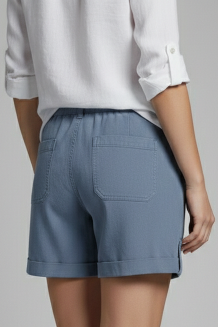Effortless Shorts for Women with Drawstring Waist Style