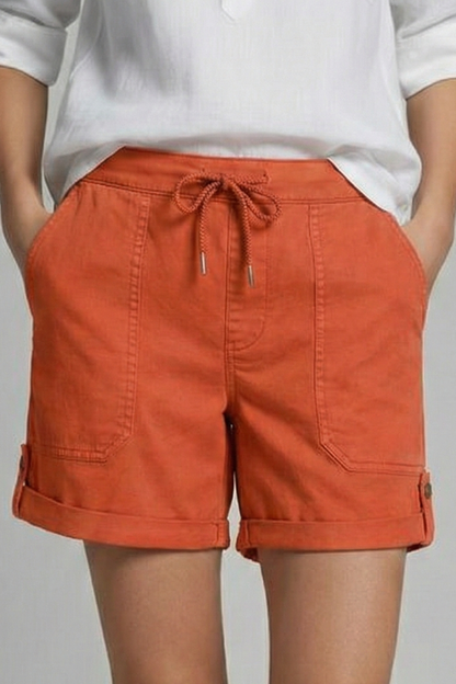 Effortless Shorts for Women with Drawstring Waist Style