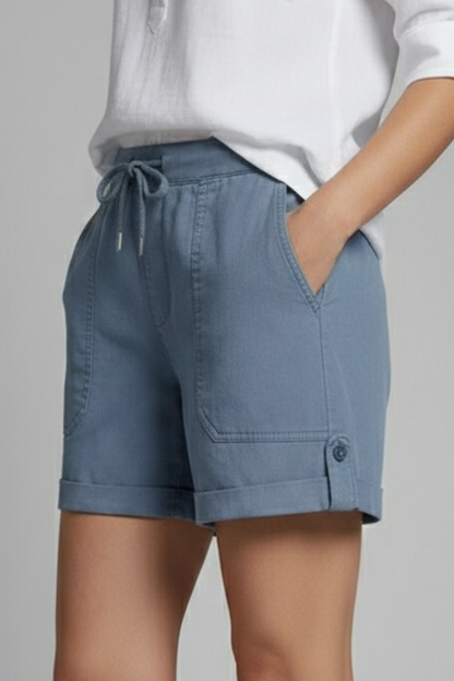 Effortless Shorts for Women with Drawstring Waist Style