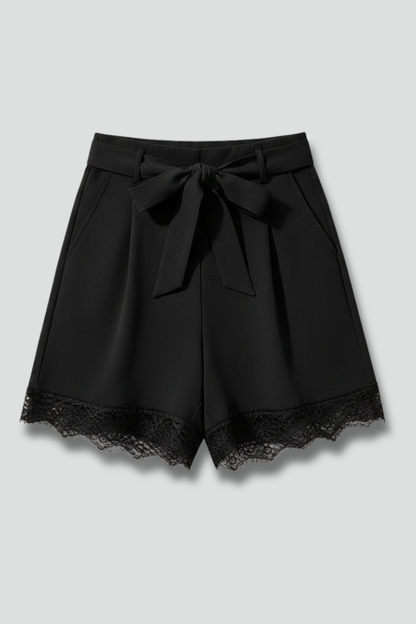 Stylish Black Shorts for Women with High Waist Style