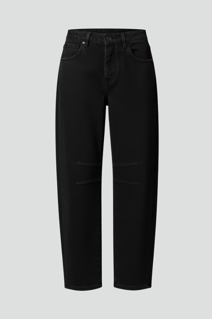 Stylish Relaxed Jeans for Women with Mid Waist Style