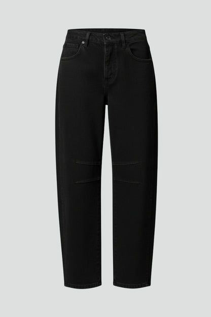 Stylish Relaxed Jeans for Women with Mid Waist Style