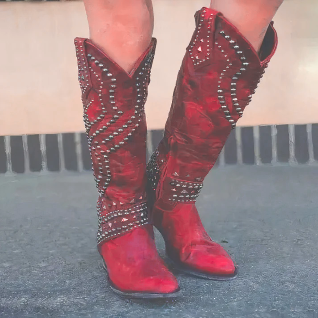 Stylish Boots for Women with Studded Detail Style