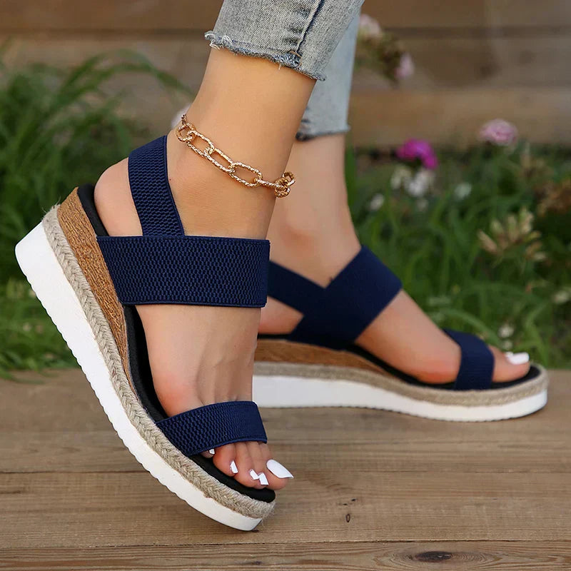 Comfortable Orthopedic Sandals for Women with Platform Sole Style