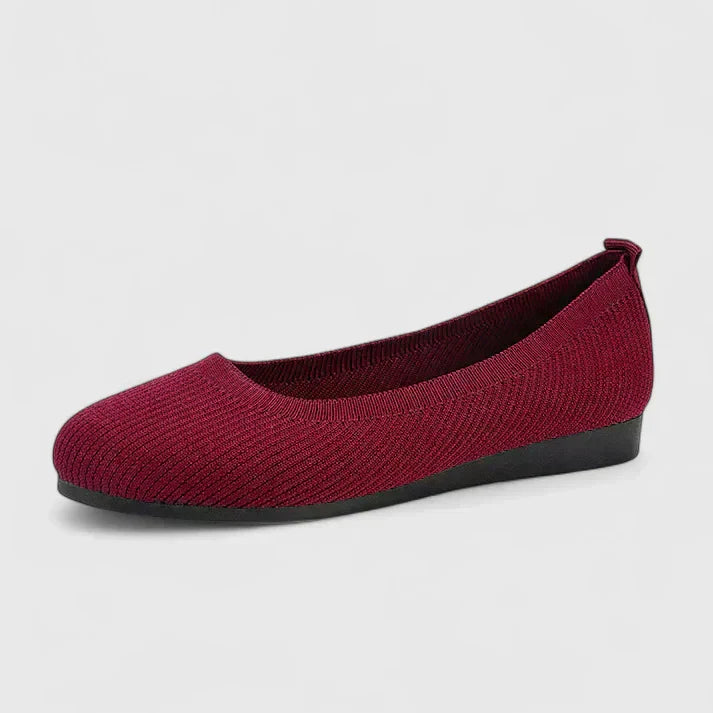 Comfortable Flats for Women with Woven Upper Style