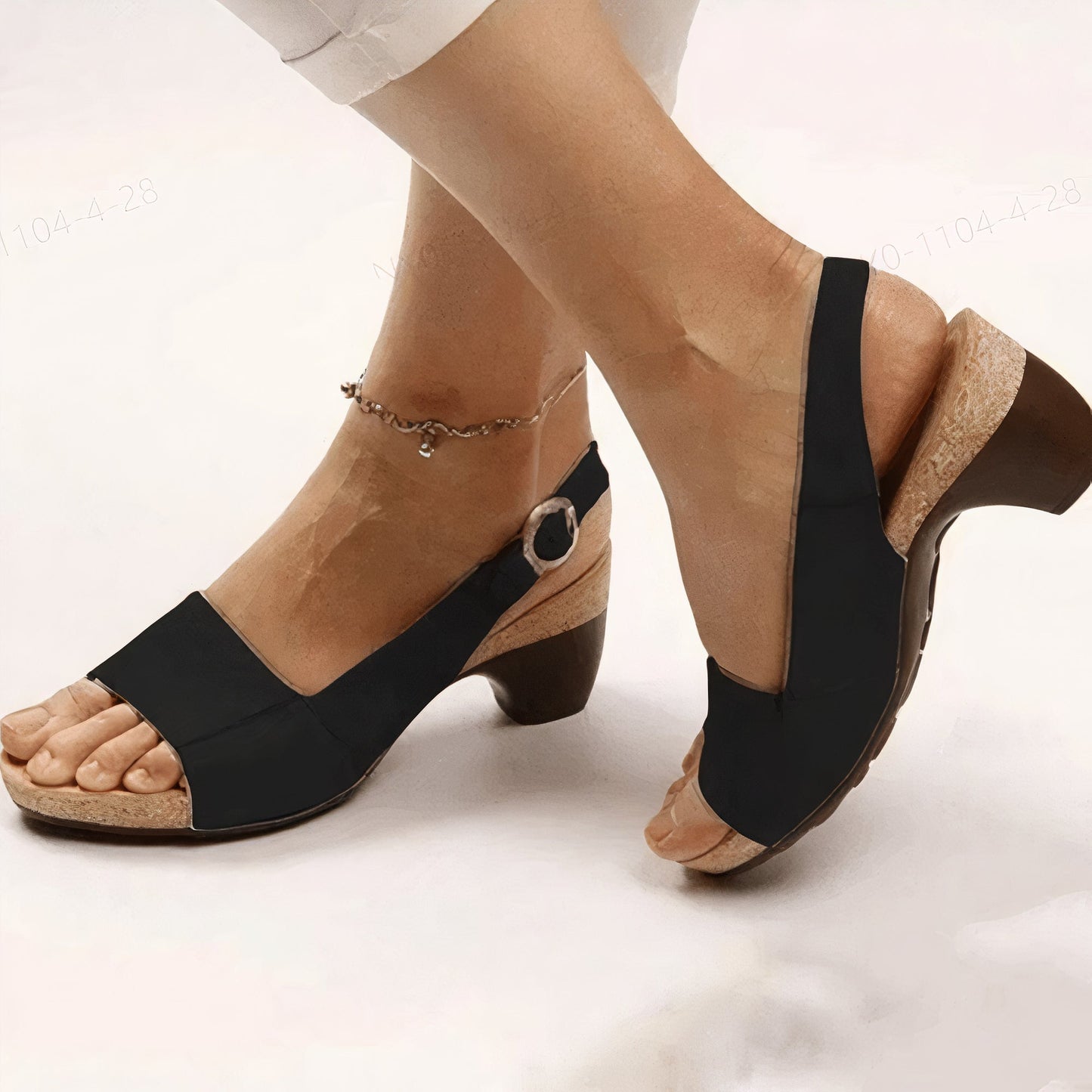 Comfortable Wedge Sandals for Women with Slingback Strap Style